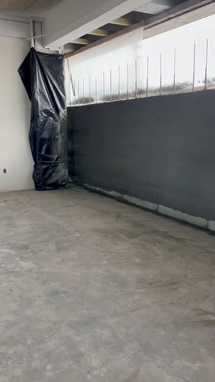Video of completed wall work at UH Sinclair Library